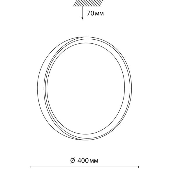 Настенно-потолочный светильник Sonex 7603/DL WOODI IP43 светодиодный LED 48W Настенно-потолочный светильник Sonex 7603/DL WOODI IP43 светодиодный LED 48W