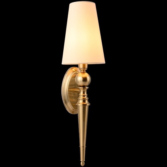 Бра Crystal Lux PER AP1 BRASS/BEIGE