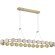 SL6610.203.26 Люстра светодиодная, золотого цвета, дневного света, 50W 4000K 5000Лм MONRO