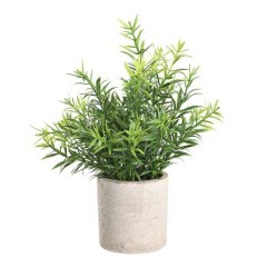 428029 Искусственное растение в горшке CHITOSE, H220, ?200, пластик, коричневый, зеленый 428029 Искусственное растение в горшке CHITOSE, H220, ?200, пластик, коричневый, зеленый