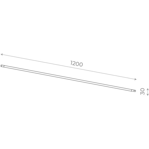 ST1653.439.00 Модуль-шинопровод токоподводящий 120см ST-Luce Techno ST1653.439.00 Модуль-шинопровод токоподводящий 120см ST-Luce Techno