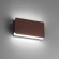 359591 Коричневый уличный настенный ландшафтный светильник с перекл. цв. температуры IP54 10W 3000К\4000К\6000К 370Лм Novotech STRAIT