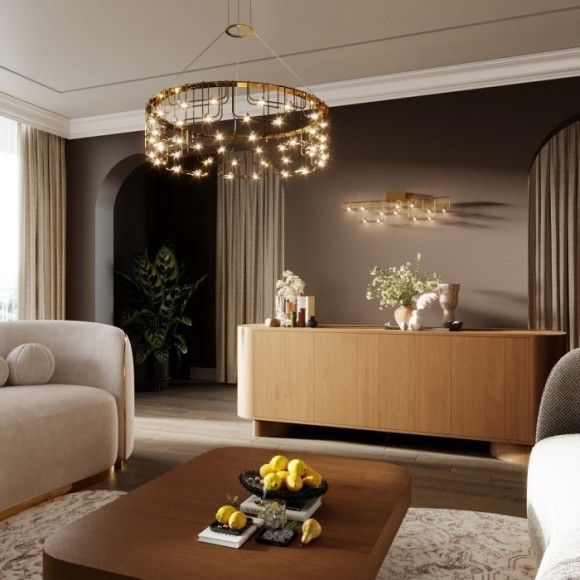 Подвесной светильник IP20 LED 44W 3000K Odeon Light ZAHA 7060/44L Подвесной светильник IP20 LED 44W 3000K Odeon Light ZAHA 7060/44L