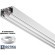 Novotech 135355 FLUM SHINO Белый встраиваемый 3м трековый гарпунный шинопровод для монтажа в ПВХ натяжные потолки, прямые соед. планки 4шт в комплекте, гарпун и заглушки гарпуна в комплекте, 48V, IP20