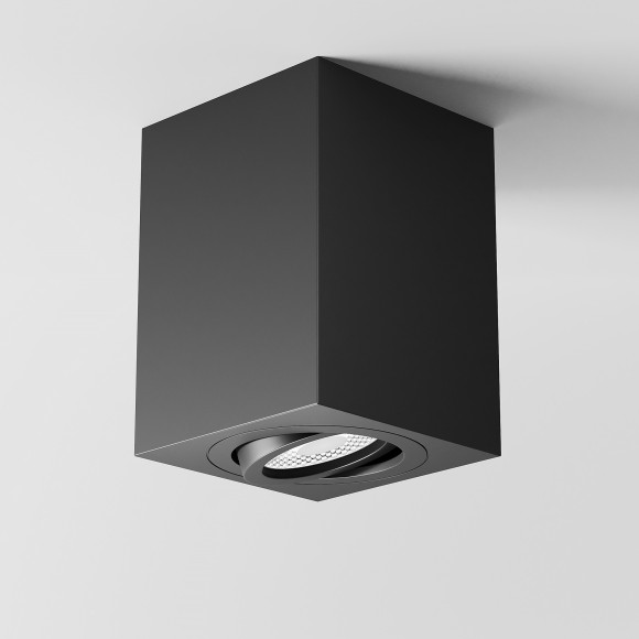 Накладной потолочный светильник Maytoni C017CL-01B Atom под лампу 1xGU10 50W