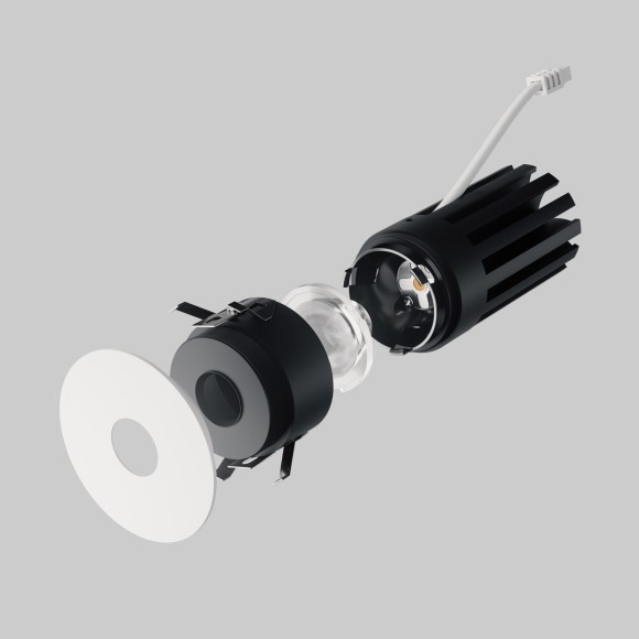 Светильник светодиодный встраиваемый с низким уровнем дискомфорта Spira Slim Lightstar 074446