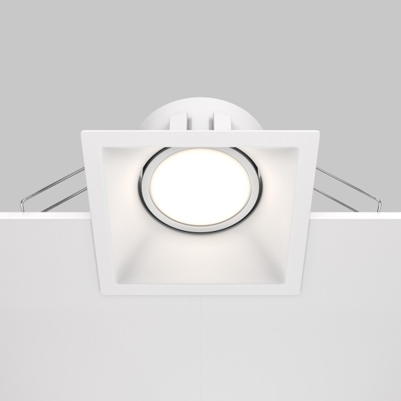 Встраиваемый светильник Maytoni DL029-2-01W Dot под лампу 1xGU10 50W