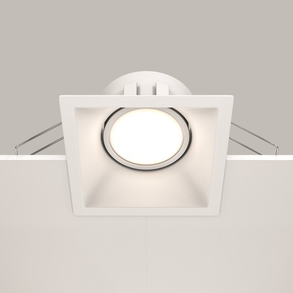 Встраиваемый светильник Maytoni DL029-2-01W Dot под лампу 1xGU10 50W