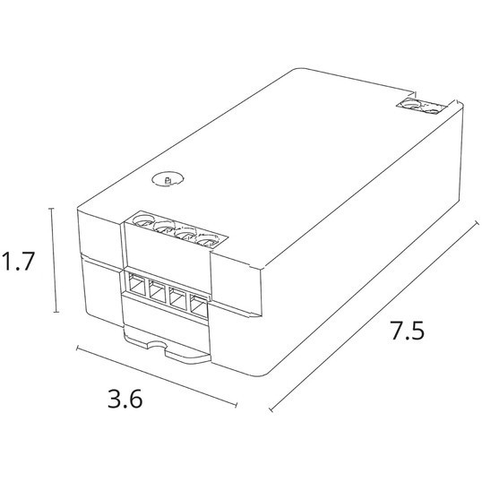 Контроллер трехканальный для RGB ленты (2.4GHz, Smart Life app, Яндекс Алиса умн. дом) Arte Lamp SMART A70С-03CH-WF