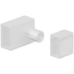 Заглушки для гибкого неона 12x6 мм 2 шт. 432033