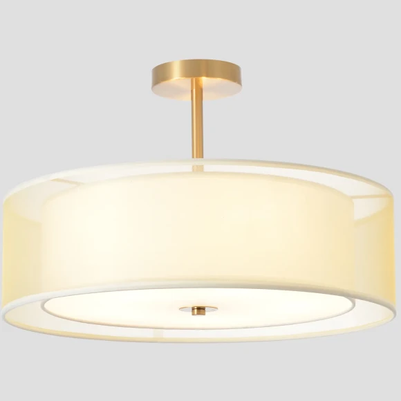 Светильник потолочный Crystal Lux MYSTERY PL5 BRASS 3931/105