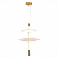 SL6101.213.01 Люстра подвесная ST-Luce Золотистый/Белый LED 1*15W 3000K ISOLA