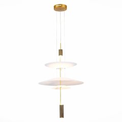 SL6101.213.01 Люстра подвесная ST-Luce Золотистый/Белый LED 1*15W 3000K ISOLA SL6101.213.01 Люстра подвесная ST-Luce Золотистый/Белый LED 1*15W 3000K ISOLA