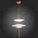 SL6101.213.01 Люстра подвесная ST-Luce Золотистый/Белый LED 1*15W 3000K ISOLA