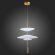 SL6101.213.01 Люстра подвесная ST-Luce Золотистый/Белый LED 1*15W 3000K ISOLA