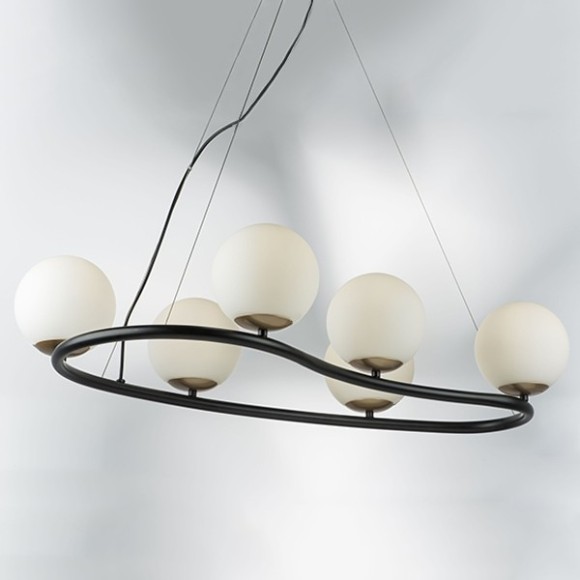 Подвесной светильник кольцом Lightstar 815360 Croco под лампы 6xE14 240W