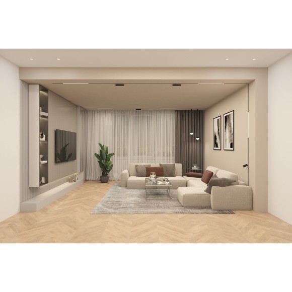 DK8009-BK Трековый магнитный светодиодный SMART (TUYA, Алиса, Wi-Fi, пам. настроек) светильник Denkirs SMART 220V CRI90+ 3000-6000К 760Лм 120° 9Вт