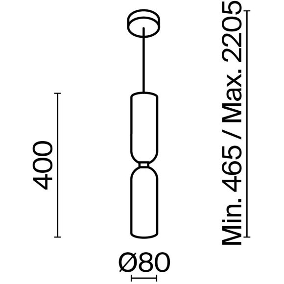 Подвесной светильник Maytoni MOD177PL-01G