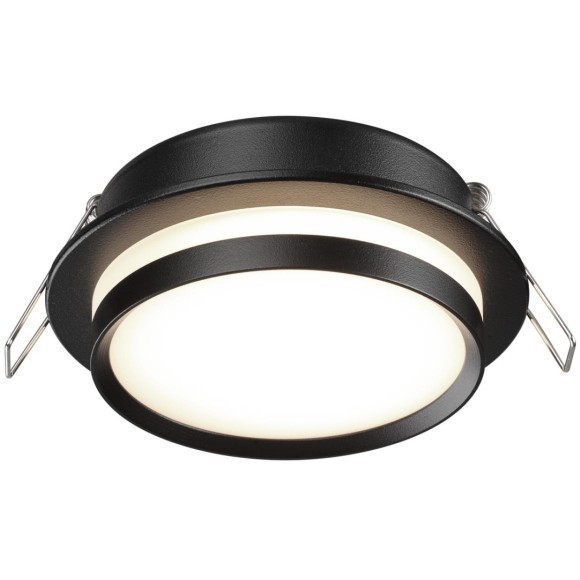 371036 WIR NT25 571 черный Светильник встраиваемый IP20 GX53 12Вт 220-240V LIRIO