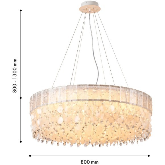 Хрустальная подвесная классическая люстра Favourite Modus 4782-18P Хрустальная подвесная классическая люстра Favourite Modus 4782-18P