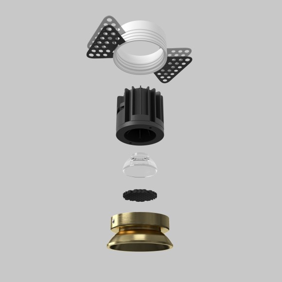 Встраиваемый светильник Technical DL058-7W4K-TRS-BS Встраиваемый светильник Technical DL058-7W4K-TRS-BS