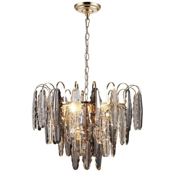 Люстра подвесная хрустальная Stilfort 1021/03/08P серия Florin