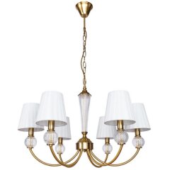 Люстра подвесная Arte Lamp A7301LM-6PB GRACIE под лампы 6xE14 40W Люстра подвесная Arte Lamp A7301LM-6PB GRACIE под лампы 6xE14 40W
