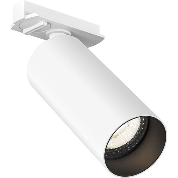 Однофазный двужильный трековый светильник Denkirs DK6060-BW+WH Scope под сменную лампу GU10