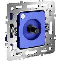 Механизм светорегулятора поворотно-нажимного 600 Вт, S70