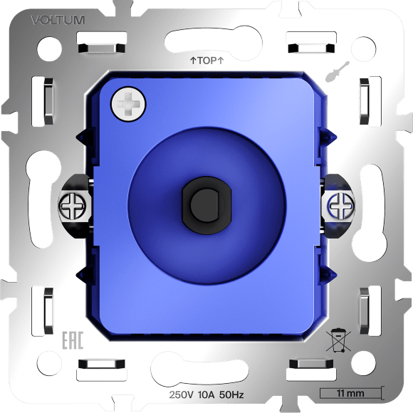 Механизм светорегулятора поворотно-нажимного 600 Вт, S70