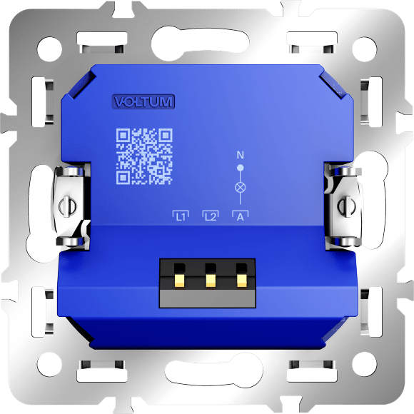Механизм светорегулятора поворотно-нажимного 600 Вт, S70