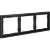 Рамка пластиковая VOLTUM S70 на 3 поста, (графит)