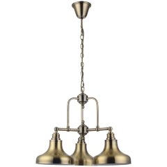 Подвесной светильник с 3 лампами Lussole GRLSL-3003-03 SONA IP21 под лампы 3xE27 30W Подвесной светильник с 3 лампами Lussole GRLSL-3003-03 SONA IP21 под лампы 3xE27 30W