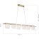 SL6021.203.36 Светильник подвесной ST-Luce золотистый/прозрачный LED 1*36W 4000K VOILE