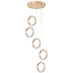 Подвесная люстра ARTE LAMP MONTANA A7777SP-5GO