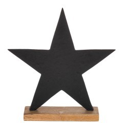 427107 Статуэтка Звезда BALIGUIAN, L255, B60, H270, алюминий, дерево, натуральный, черный 427107 Статуэтка Звезда BALIGUIAN, L255, B60, H270, алюминий, дерево, натуральный, черный