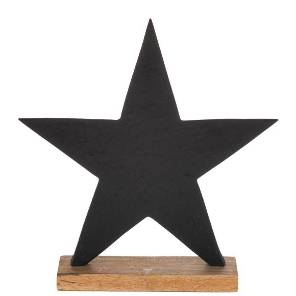 427107 Статуэтка Звезда BALIGUIAN, L255, B60, H270, алюминий, дерево, натуральный, черный 427107 Статуэтка Звезда BALIGUIAN, L255, B60, H270, алюминий, дерево, натуральный, черный