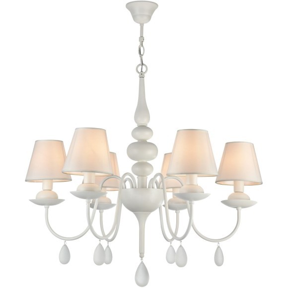 Люстра подвесная Freya FR5756-PL-06-W Eliza под лампы 6xE14 40W Люстра подвесная Freya FR5756-PL-06-W Eliza под лампы 6xE14 40W