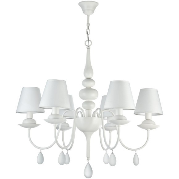 Люстра подвесная Freya FR5756-PL-06-W Eliza под лампы 6xE14 40W Люстра подвесная Freya FR5756-PL-06-W Eliza под лампы 6xE14 40W