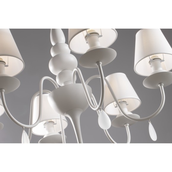 Люстра подвесная Freya FR5756-PL-06-W Eliza под лампы 6xE14 40W Люстра подвесная Freya FR5756-PL-06-W Eliza под лампы 6xE14 40W