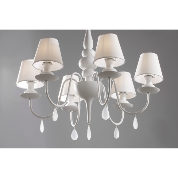 Люстра подвесная Freya FR5756-PL-06-W Eliza под лампы 6xE14 40W Люстра подвесная Freya FR5756-PL-06-W Eliza под лампы 6xE14 40W