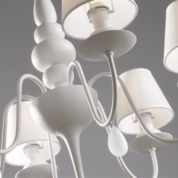 Люстра подвесная Freya FR5756-PL-06-W Eliza под лампы 6xE14 40W Люстра подвесная Freya FR5756-PL-06-W Eliza под лампы 6xE14 40W