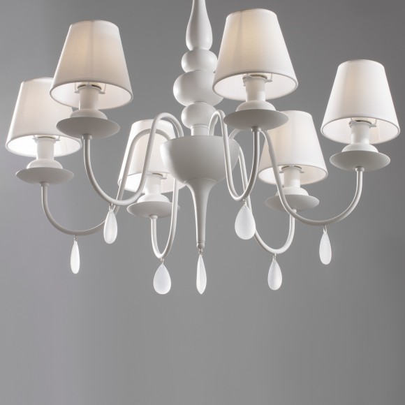 Люстра подвесная Freya FR5756-PL-06-W Eliza под лампы 6xE14 40W Люстра подвесная Freya FR5756-PL-06-W Eliza под лампы 6xE14 40W