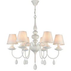 Люстра подвесная Freya FR5756-PL-06-W Eliza под лампы 6xE14 40W Люстра подвесная Freya FR5756-PL-06-W Eliza под лампы 6xE14 40W
