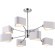 Люстра потолочная Freya FR5040PL-08CH Brianne под лампы 8xE14 40W Люстра потолочная Freya FR5040PL-08CH Brianne под лампы 8xE14 40W
