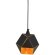 SL258.403.01 Светильник подвесной ST-Luce Черный/Черный, Золото E14 1*40W ENIGMA