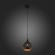 SL258.403.01 Светильник подвесной ST-Luce Черный/Черный, Золото E14 1*40W ENIGMA