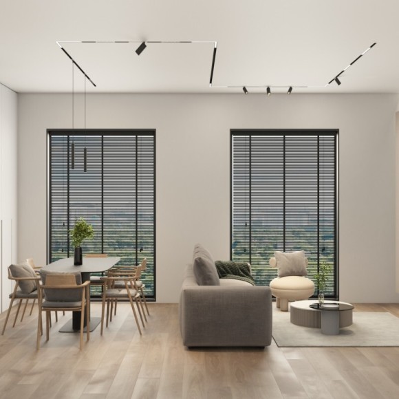 DK8208-BK Подвесной светильник SIMPLE SPOT 10W 4000K, черный