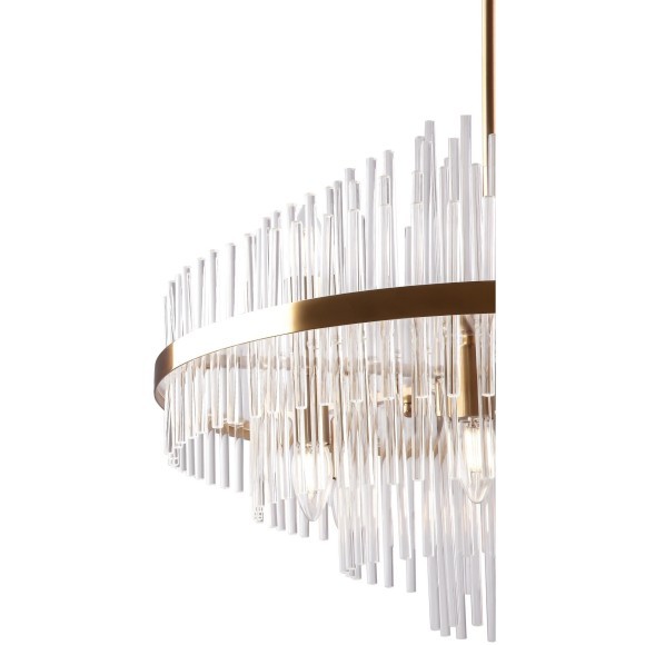 Люстра на штанге Freya FR5216PL-09BS Agora под лампы 9xE14 60W