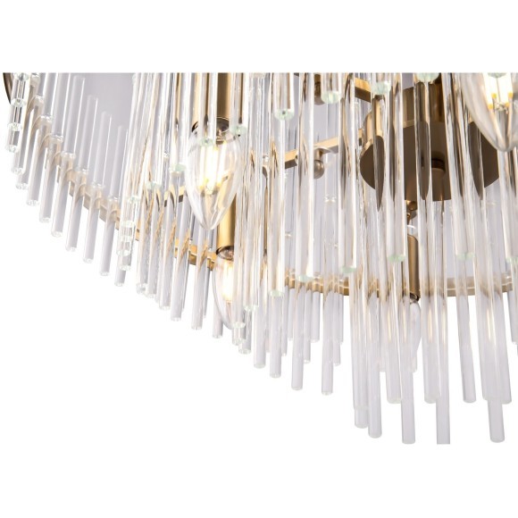 Люстра на штанге Freya FR5216PL-09BS Agora под лампы 9xE14 60W